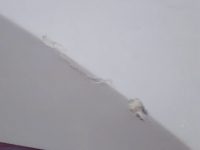 A Fibreglass repair on an EWT machine